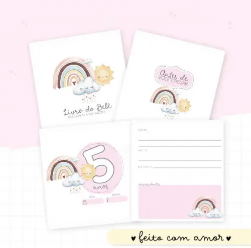 Livro do Bebê 4 Chuva de Amor