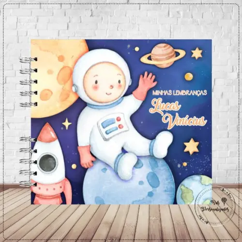 Livro do Bebê Adoção Astronauta