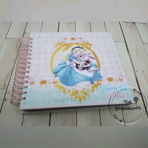 Livro do Bebê Alice no País das Maravilhas