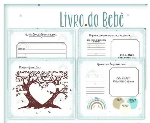 Livro do Bebê Arco Iris Menino