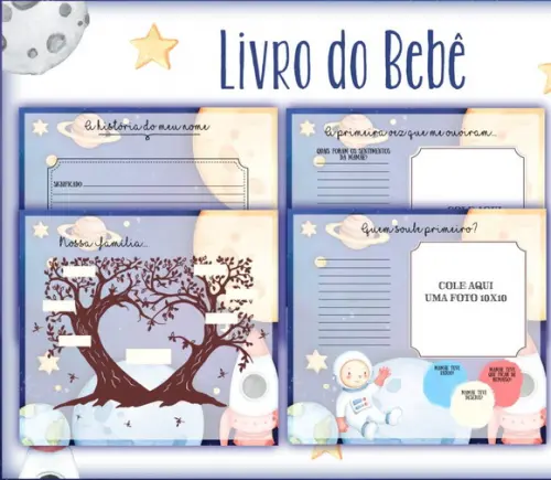 Livro do Bebê Astronauta