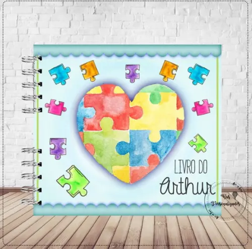Livro do Bebê Autismo Menino