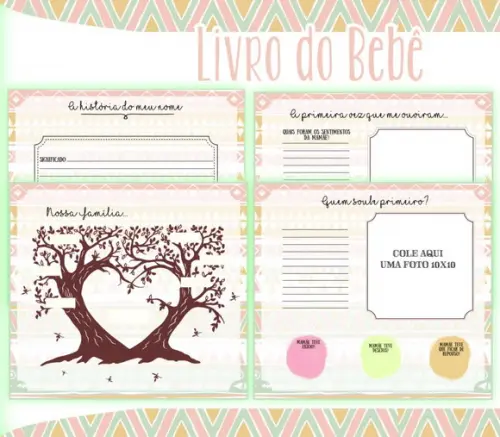Livro do Bebê Boho
