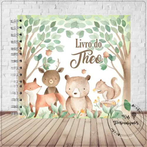 Livro do Bebê Bosque menino