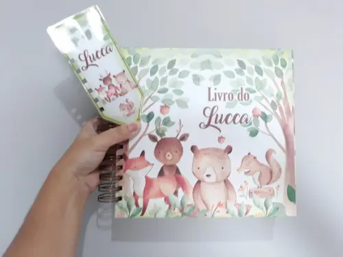Livro do Bebê Bosque menino