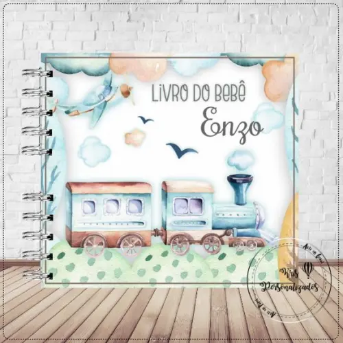 Livro do Bebê Brinquedos vintage