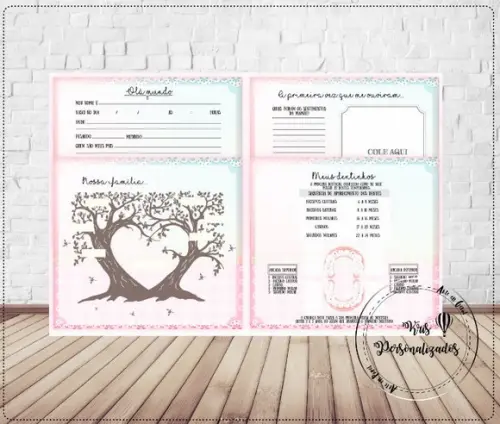 Livro do Bebê Chuva de Amor menina
