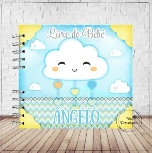Livro do Bebê Chuva de Amor Menino