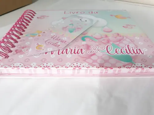 Livro do Bebê Chuva de Amor menina