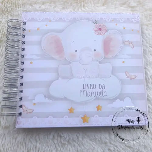 Livro do Bebê Elefantinha Baby