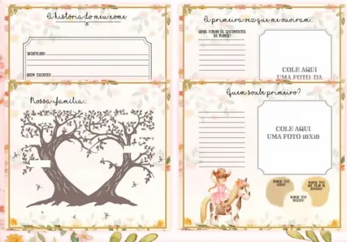 Livro do Bebê Fazendeira