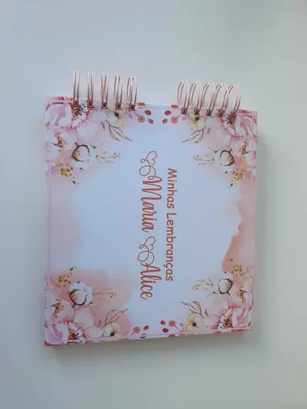 Livro do Bebê Floral