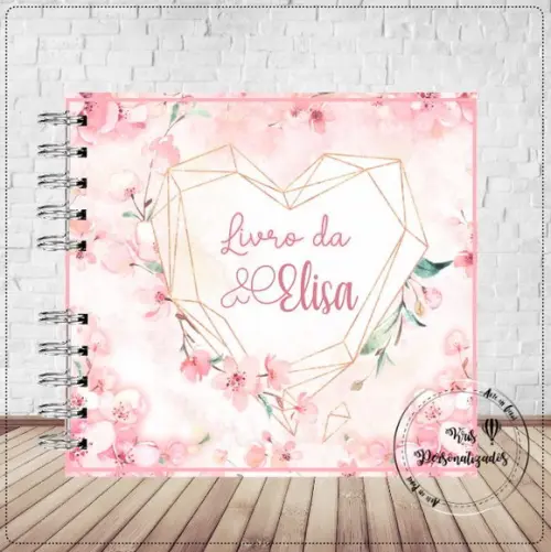 Livro do Bebê Floral 3