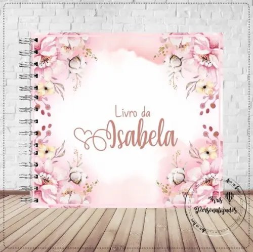 Livro do Bebê Floral