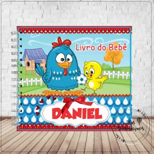 Livro do Bebê Galinha Pintadinha