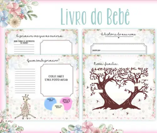 Livro do Bebê Girafa