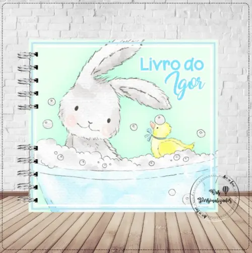 Livro do Bebê Hora do banho