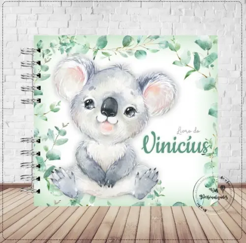Livro do Bebê Koala Menino