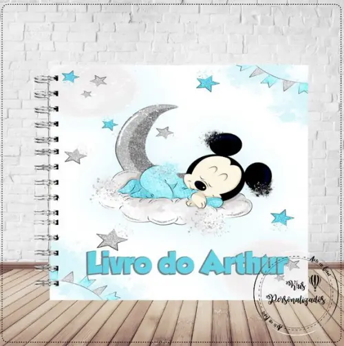 Livro do Bebê Mickey
