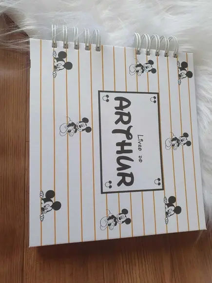 Livro do Bebê Mickey Minimalista