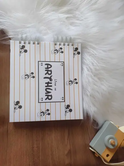 Livro do Bebê Mickey Minimalista
