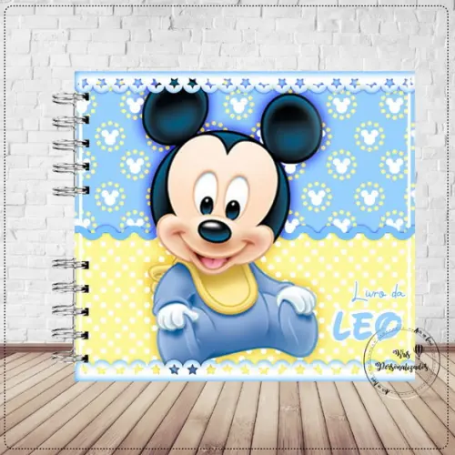 Livro do Bebê Mickey baby