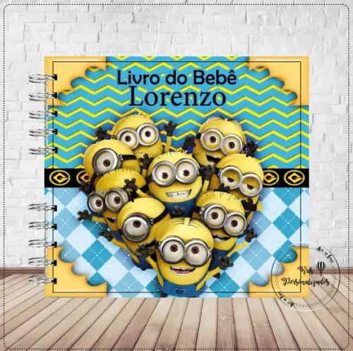 Livro do Bebê Minions