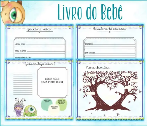 Livro do Bebê Monstro SA