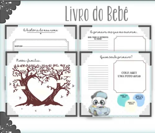 Livro do Bebê Panda