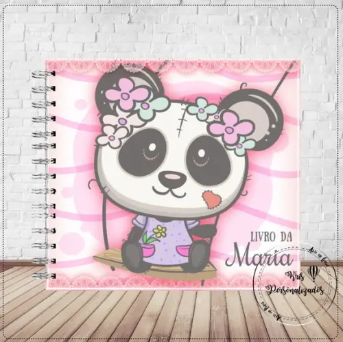 Livro do Bebê Pandinha menina
