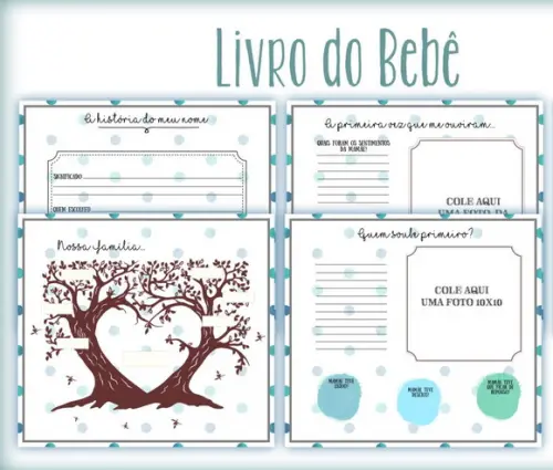Livro do Bebê Poa