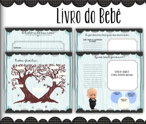 Livro do Bebê Poderoso Chefinho