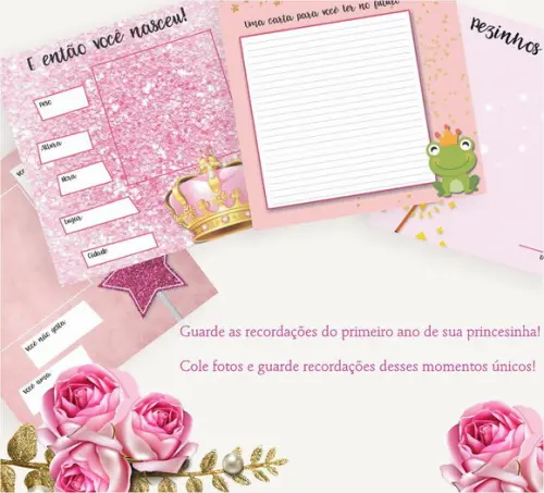 Livro do Bebê Princesa