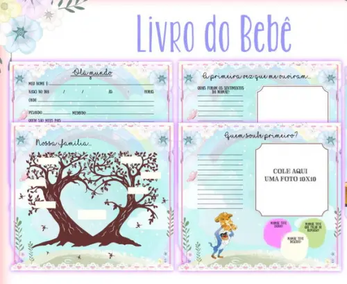 Livro do Bebê Rei Leão Menina