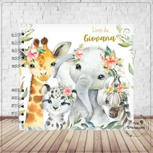 Livro do Bebê Safari