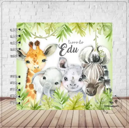 Livro do Bebê Safari