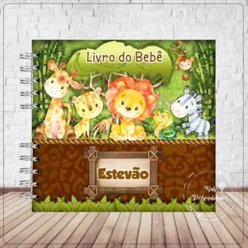 Livro do Bebê Safari
