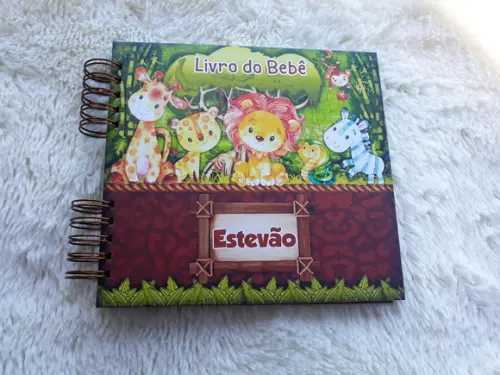 Livro do Bebê Safari