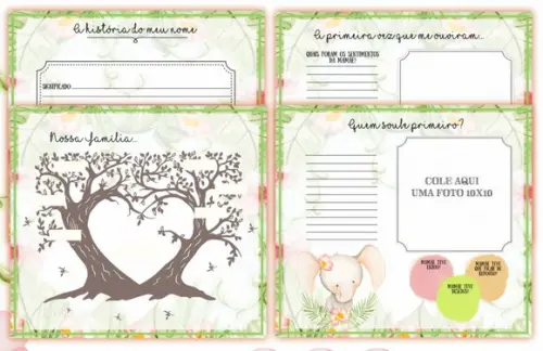 Livro do Bebê Safari Menina