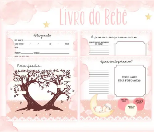 Livro do Bebê Sonhe Alto Minha Pequena