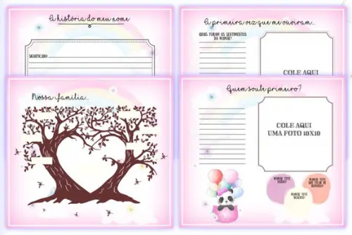 Livro do Bebê Ursinha Panda
