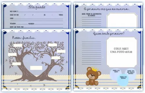 Livro do Bebê Ursinho Príncipe