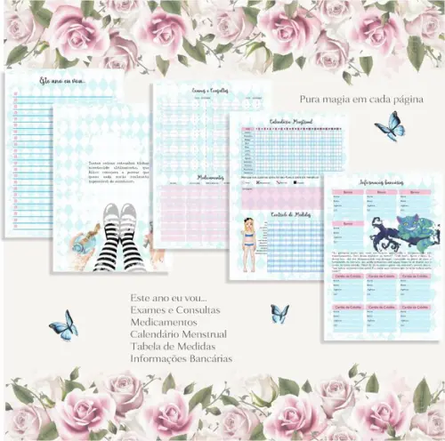 Planner Alice no País das Maravilhas