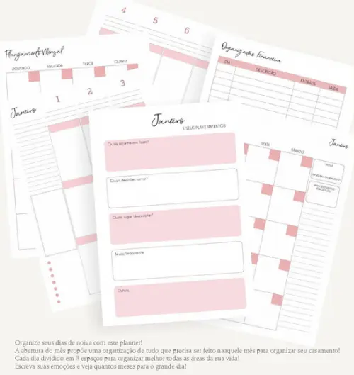 Planner da Noiva