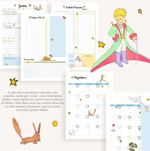 Planner Pequeno Princípe