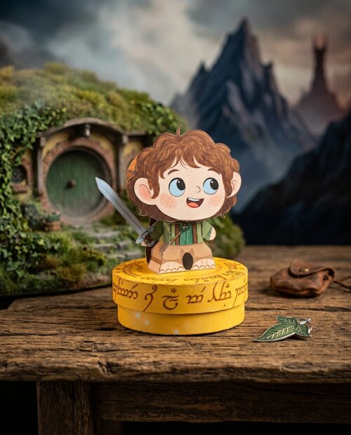 Kit 5 Caixinhas Frodo - O Senhor dos Anéis Luxo - Personalizado