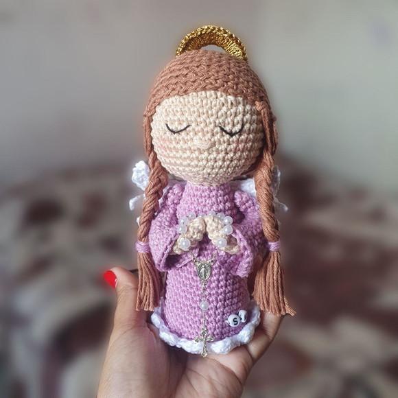 Anjo Amigurumi – Artesanato em Crochê Exclusivo