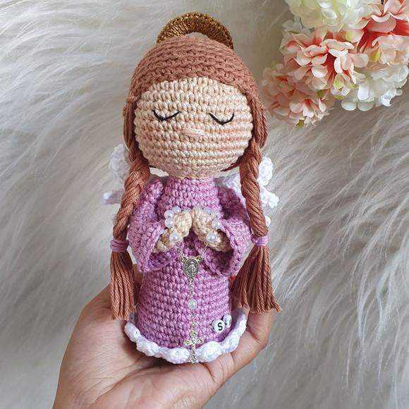 Anjo Amigurumi – Artesanato em Crochê Exclusivo