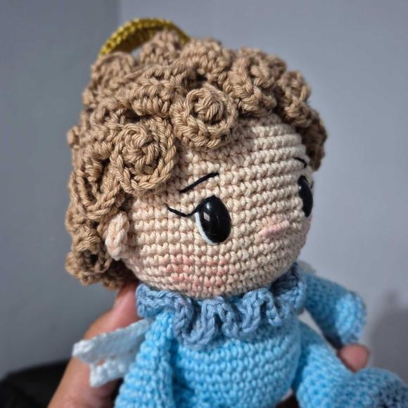 Anjo Amigurumi – Artesanato em Crochê Exclusivo