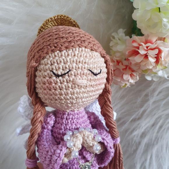 Anjo Amigurumi – Artesanato em Crochê Exclusivo